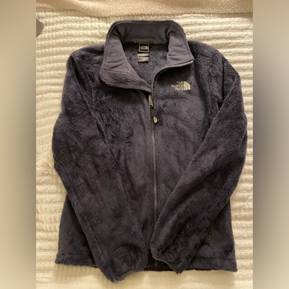 XS Womens Northface Purple Fleece Zip Up